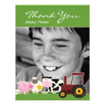 Thank You Photo Farm Card Personalised Invites