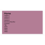 Thank You - Pink Tulips - Boston Terrier Business Cards