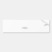 thank you scriptina bumper sticker