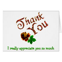 THANK YOU SO MUCH )MOJISOLA a GBADAMOSI Greeting Card
