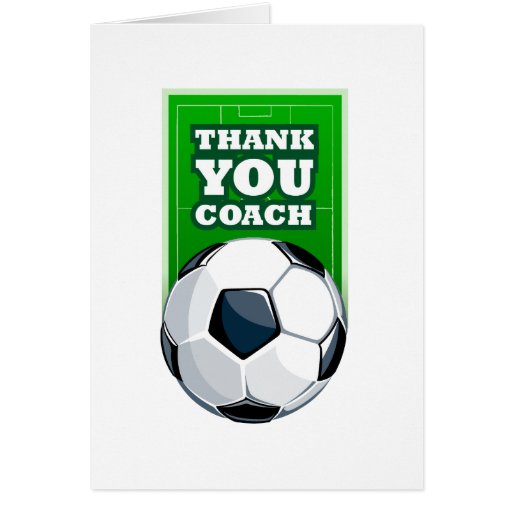 Soccer Thank You Card Template