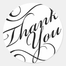 Thank You Sticker