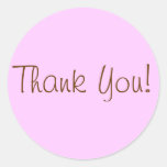 Thank You Stickers!