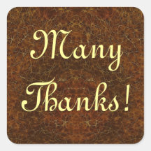 THANK YOU Stickers Artistic & Business Collection