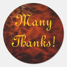 THANK YOU Stickers Artistic & Business Collection
