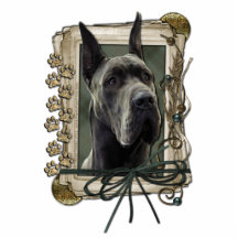 Thank You - Stone Paws - Great Dane - Grey Cut Outs
