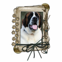 Thank You - Stone Paws - St Bernard - Mae Photo Cut Outs