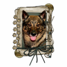 Thank You - Stone Paws - Vallhund Photo Sculpture