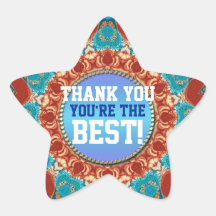 Thank You Sunshine Mandala Custom Sticker