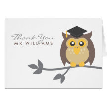 Thank You Teacher Card