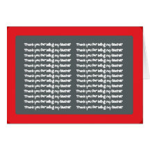 Thank you Teacher Greeting Card
