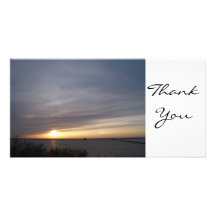 Thank You, TEYoung Personalized Photo Card
