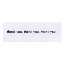 thank you. thank you. thank you. business card template