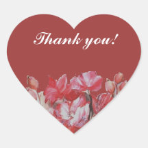 thank you wedding sticker