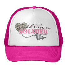Thankful For My Soldier Mesh Hat