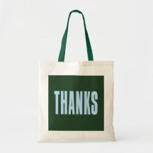 Thanks Canvas Bag