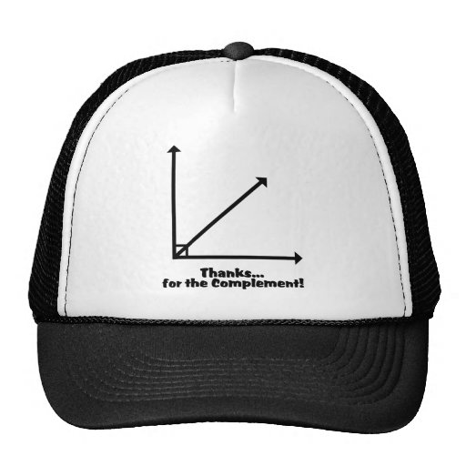 thanks for the complement mesh hats