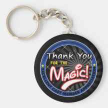 Thanks for the Magic - Cast Member Appreciation Keychains
