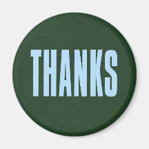 Thanks Fridge Magnet