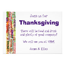 THANKS! INVITATION