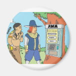 THANKSGIVING / ATM / FINANCIAL / BANKER gifts Fridge Magnet