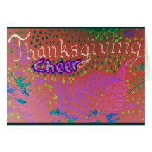 Thanksgiving Cheer Cards