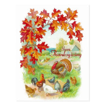 Thanksgiving Day Postcard