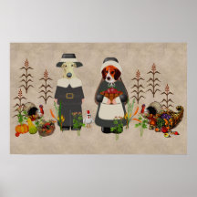 Thanksgiving Dogs Print