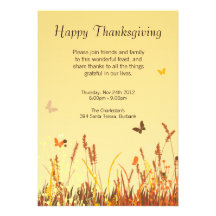 Thanksgiving Invitation