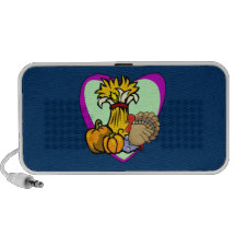 Thanksgiving Love Portable Speakers