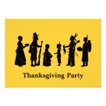 Thanksgiving Party Invites
