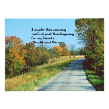 Thanksgiving Photo Print