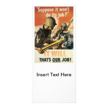 Thats Our Job World War 2 Rack Card Template