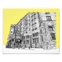 Thaye Hotel in yellow Art Photo