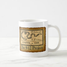 the912project.com unite or die coffee mug