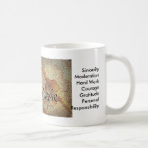 The 9-12 Project Mosaic and The 12 Values Mugs