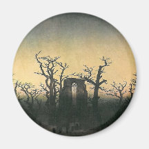 The Abbey in the Oakwood Refrigerator Magnets