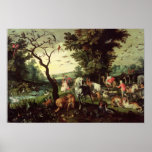 The Animals Entering Noah's Ark Print