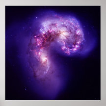 The Antennae Galaxies Poster