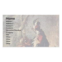 The Apostle Philip Baptised A Eunuch Business Card Templates