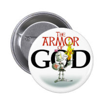 THE ARMOR OF GOD Button