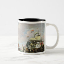 The Arrival Michiel Adriaanszoon Ruyter Coffee Mug