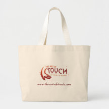 The Art of Touch Tote Canvas Bag