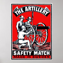 The Artillery Safety Match Poster