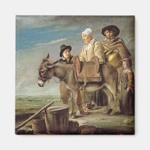 The Ass (oil on canvas) Refrigerator Magnet