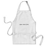 The ass rubs the ass. aprons