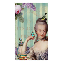 Thé au Petit Trianon calling card Business Card Templates