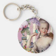 Thé au Petit Trianon – rose Keychains