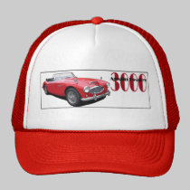 The Austin Healey 3000 hats
