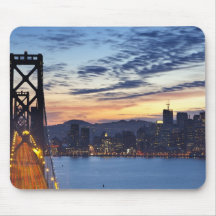The Bay Bridge from Treasure Island Mouse Pad